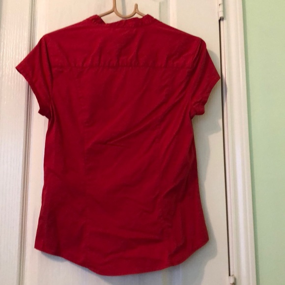 Red button down shirt - Picture 2 of 2